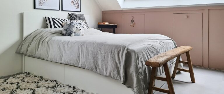 Een stoere tienerkamer op zolder