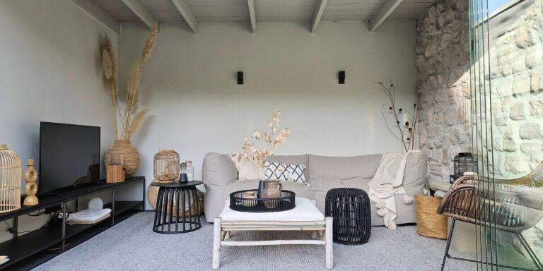 De tuinkamer kreeg een mini metamorfose   