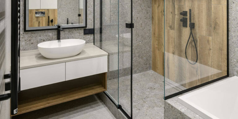 Een luxe, praktische en betaalbare badkamer