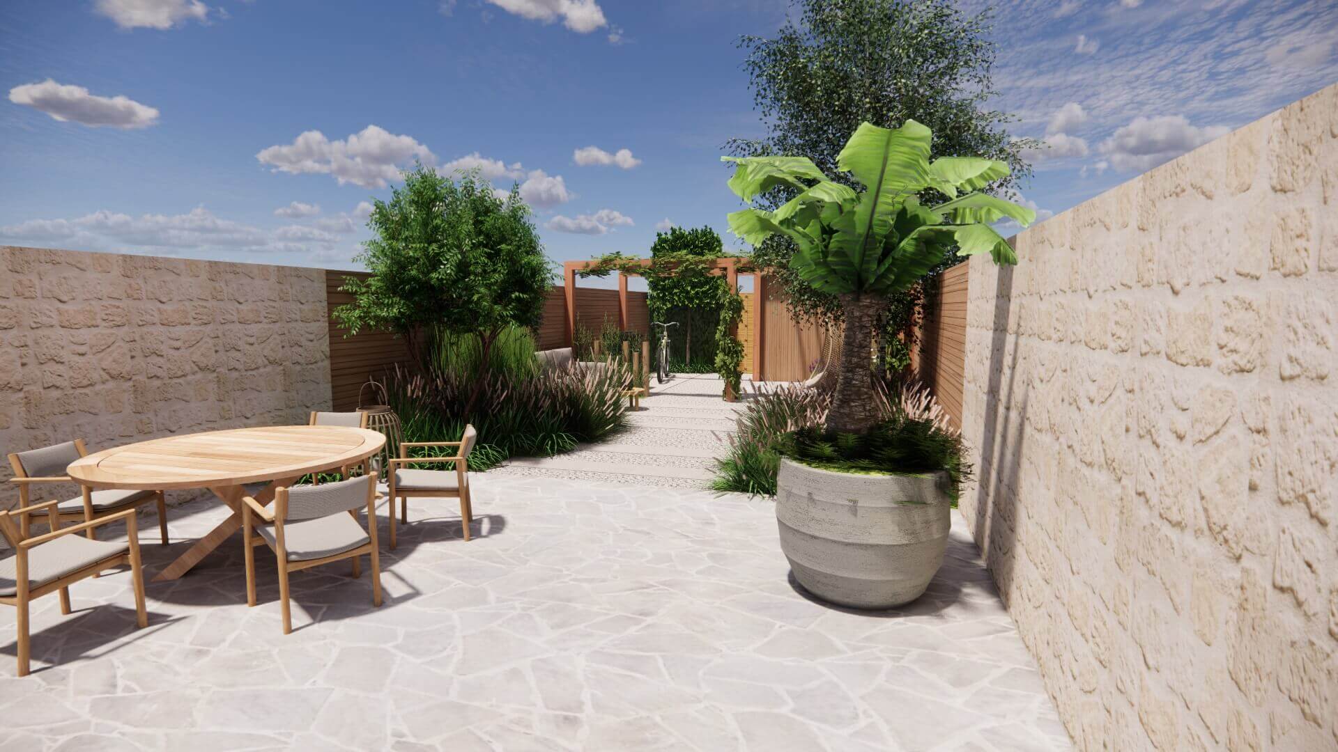 stadstuin idee tuinontwerp