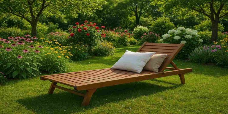 Genieten in eigen tuin: kies het perfecte ligbed met kussen