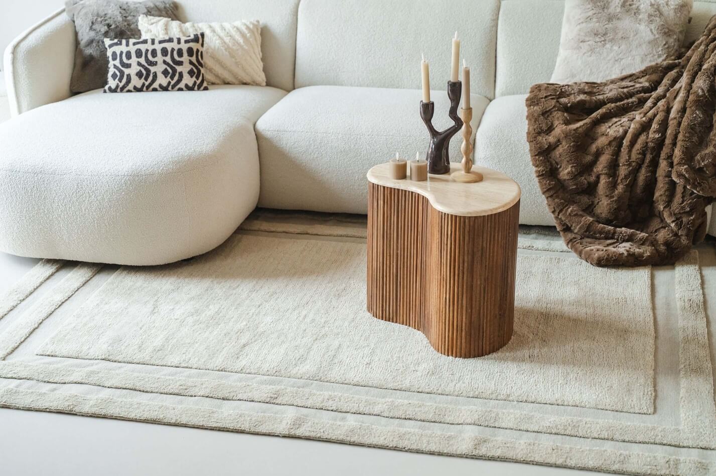 vloerkledencollectie huizedop volero greige vloerkleed