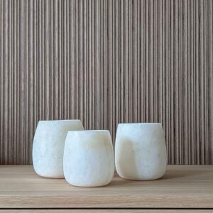 Alabaster set 17 | Druppel S, M & L