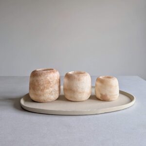 Alabaster rond L, M & S | Nr. 33