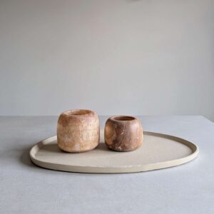 Alabaster rond S & M | Nr. 37