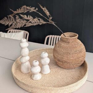 kandelaar organisch off white