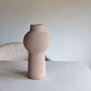Sculpt vaas | Taupe