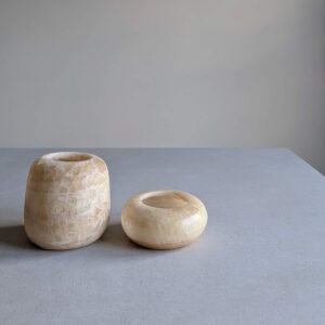 Alabaster set crème nr. 53 | Rond L & Donut M