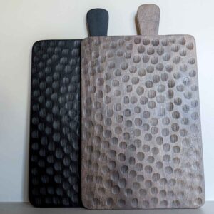 Houten serveerplank & stylingplateau | Zwart of donkerbruin