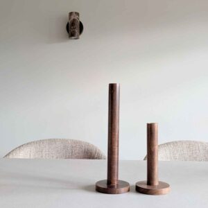 houten kandelaar