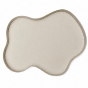 beige dienblad plateau