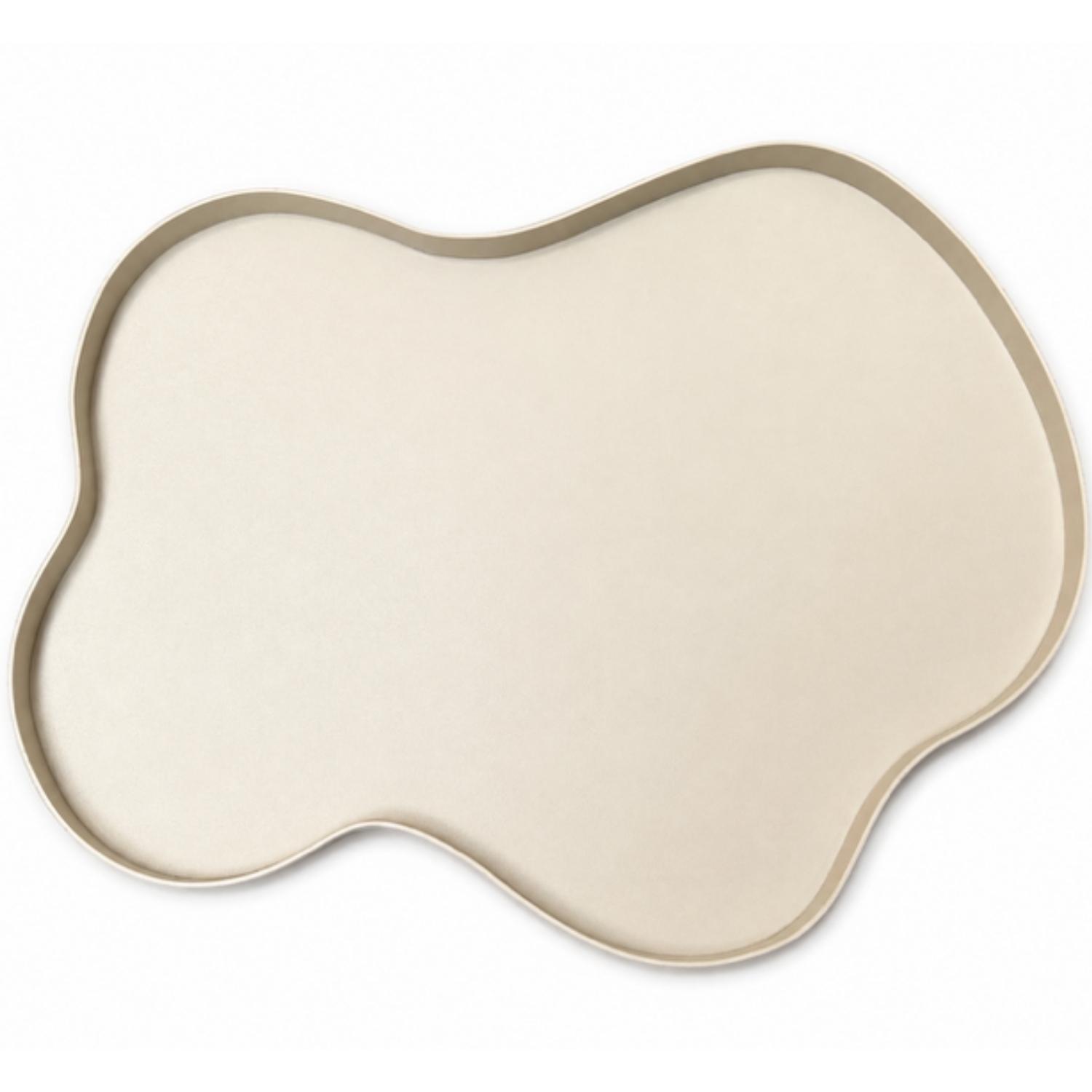 beige dienblad plateau