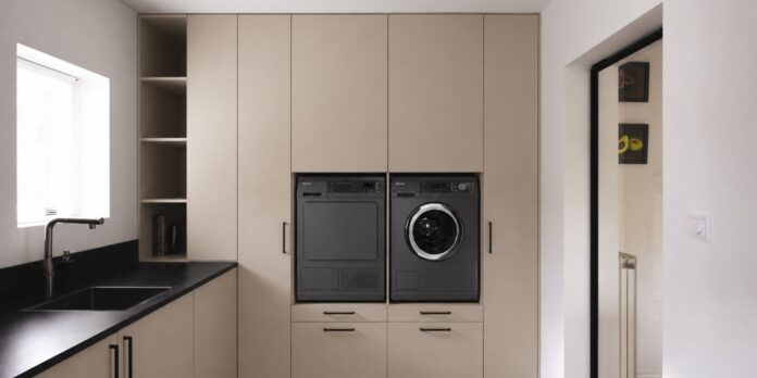 wasmachine maatwerkkast