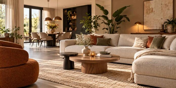 woonkamer in balans